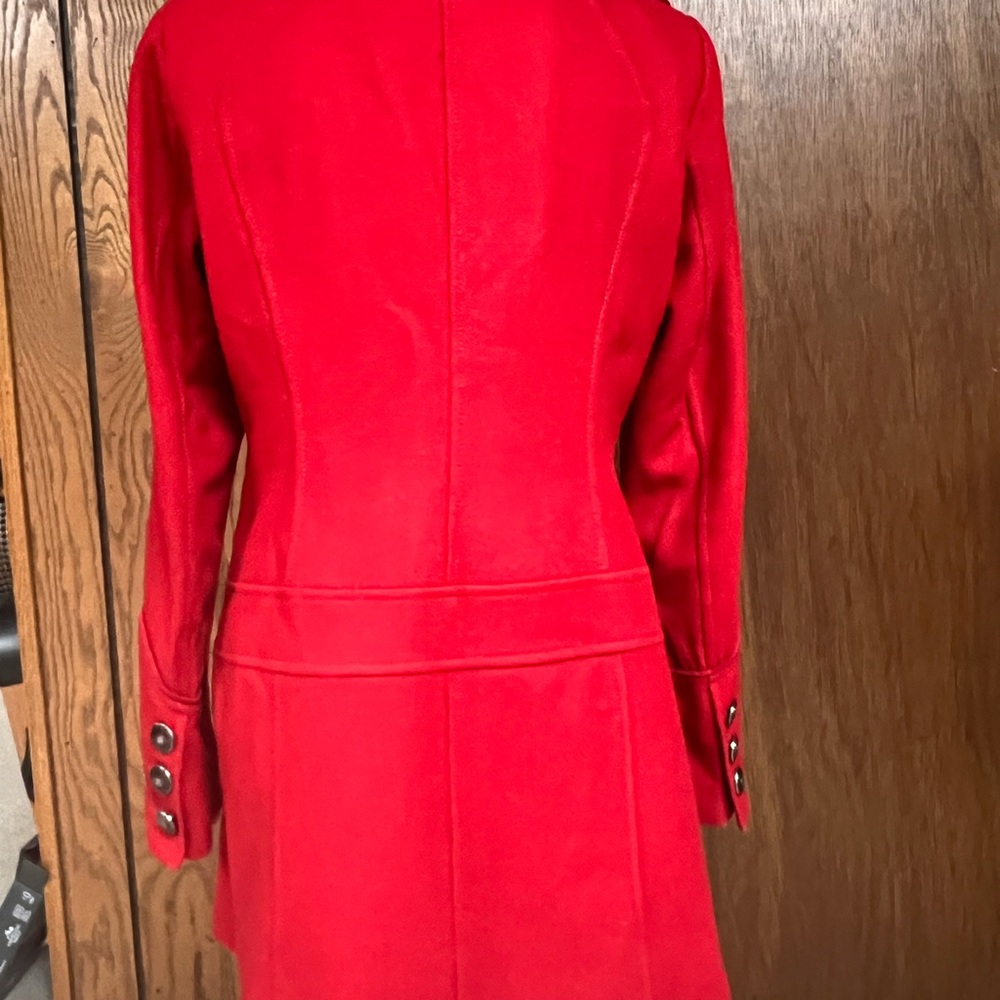Guess Women's Vibrant Red Trench Coat - Picture 4 of 16